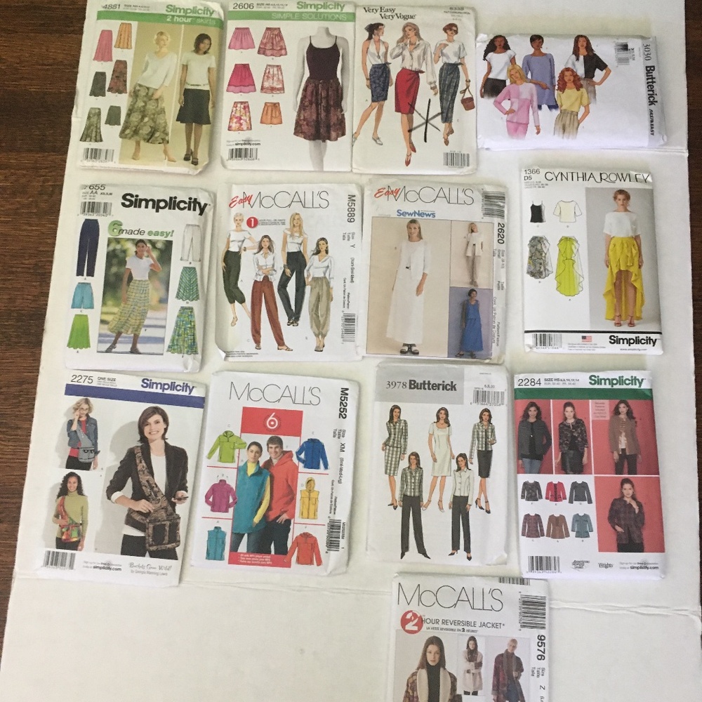 Sewing PATTERNS  Vintage to 2000s